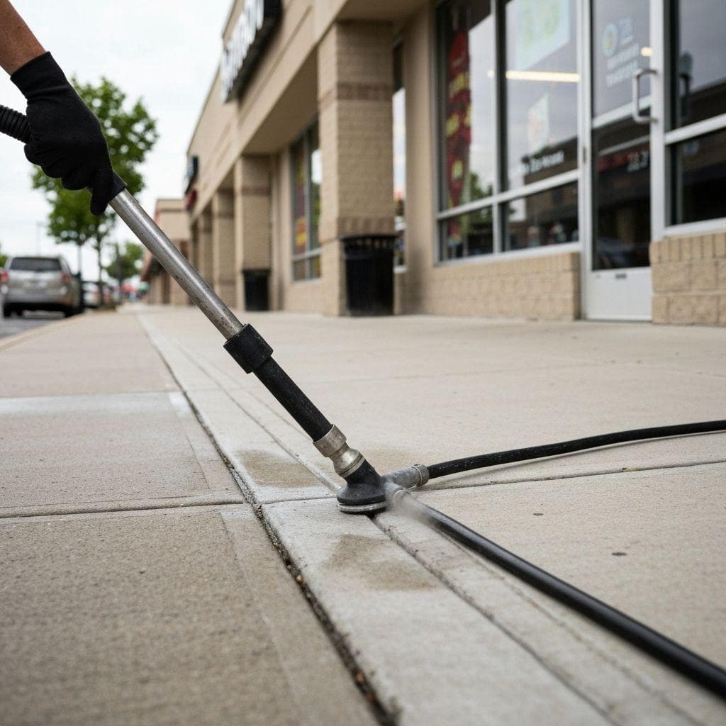 Sidewalk Gum Removal